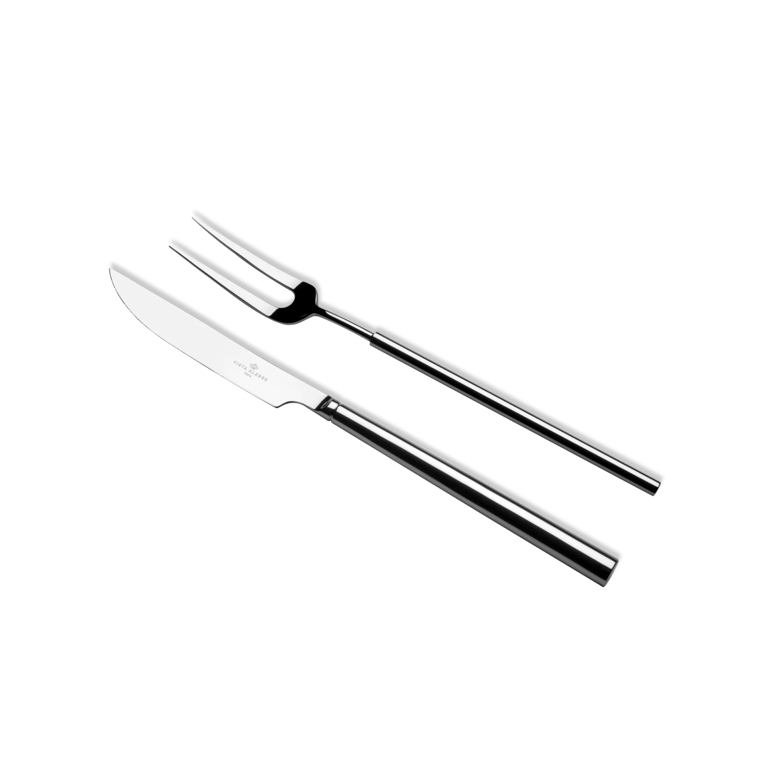 Domo Serving Meat Fork + Knife - Gessato Design Store
