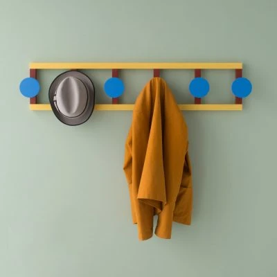 Raawii Hooks Coat Rack by Nathalie Du Pasquier - Gessato Design Store