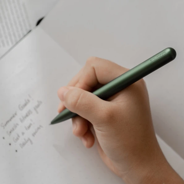 Stilform - Stilform Aluminum Ballpoint Pen, Aurora Green | Gessato