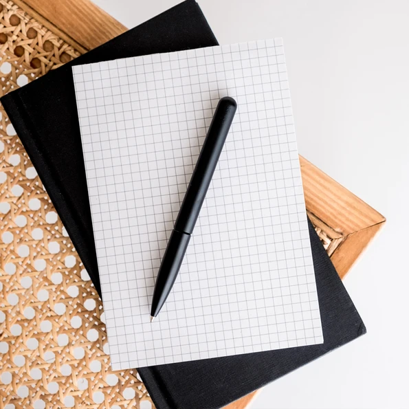 Stilform - Stilform Aluminum Ballpoint Pen, Warp Black | Gessato