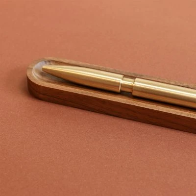 Stilform Brass Ballpoint Pen - Gessato Design Store