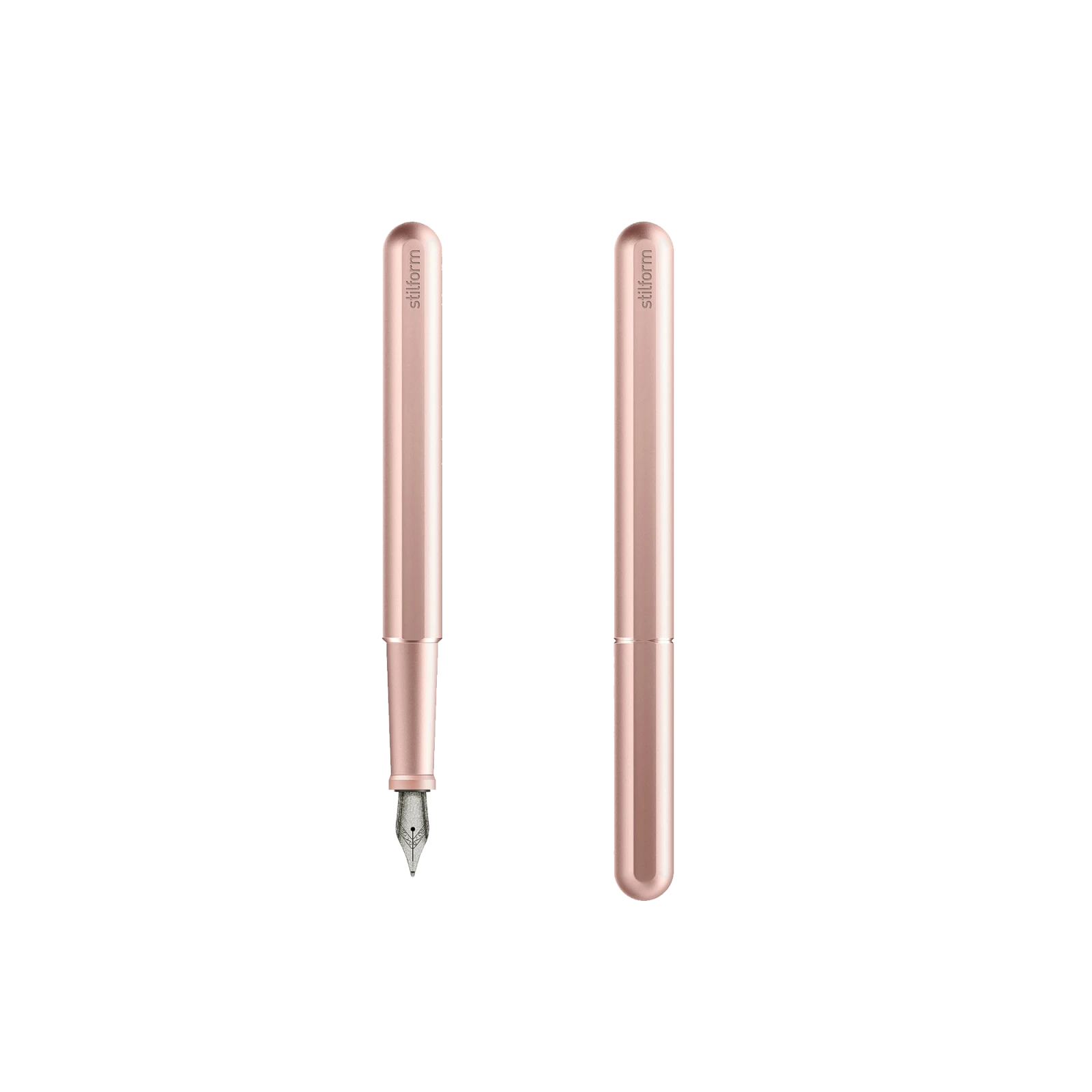 Stilform Aluminum Fountain Pen, Rose Moon - Gessato Design Store