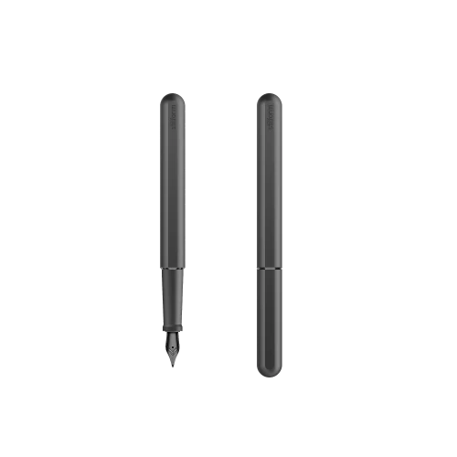 Stilform Titanium Fountain Pen, DLC - Gessato Design Store