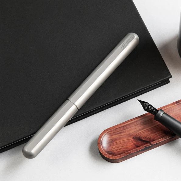 Stilform - Stilform Titanium Fountain Pen, Matte | Gessato Design