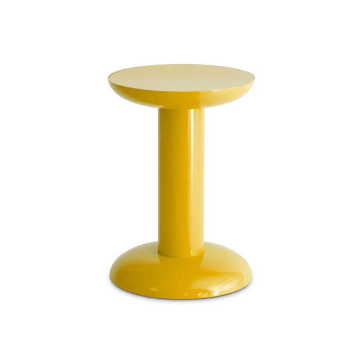 Thing Stool by George Sowden, Yellow