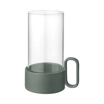 Yuragi Ceramic Hurricane Lamp - Gessato Design Store