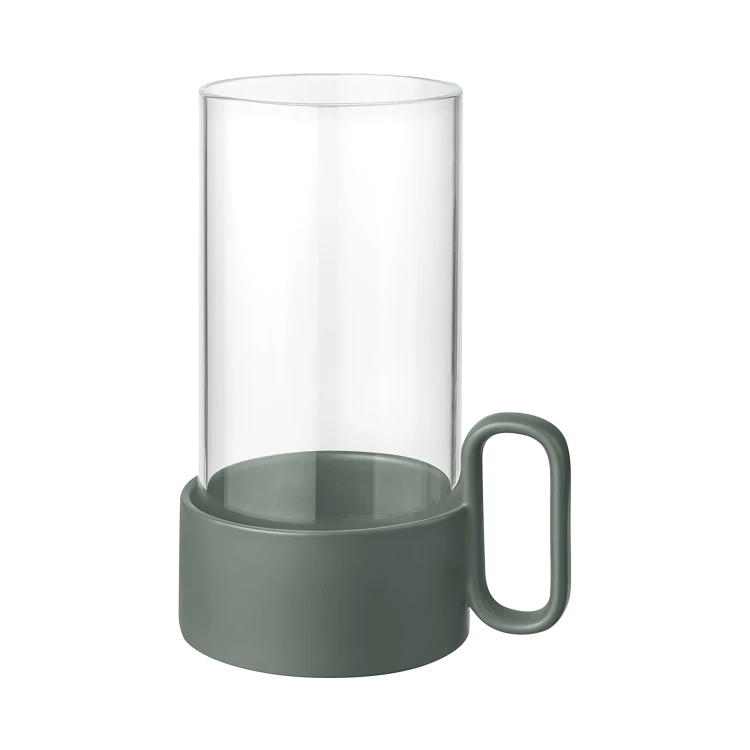 Yuragi Ceramic Hurricane Lamp - Gessato Design Store