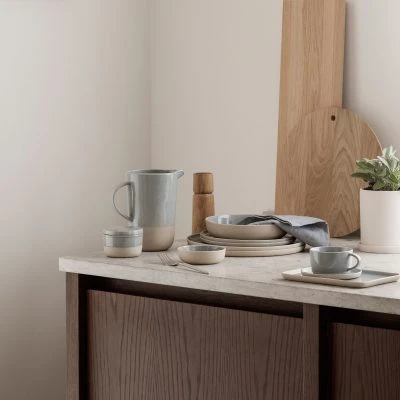 Sablo Ceramic Stoneware Espresso Mug, Set of 4 - Gessato Design Store