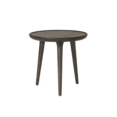 Accent, Small Round Wooden Side Table - Gessato Design Store