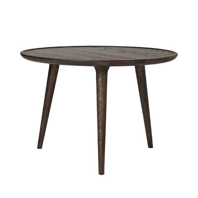 Accent, Small Round Wooden Side Table - Gessato Design Store