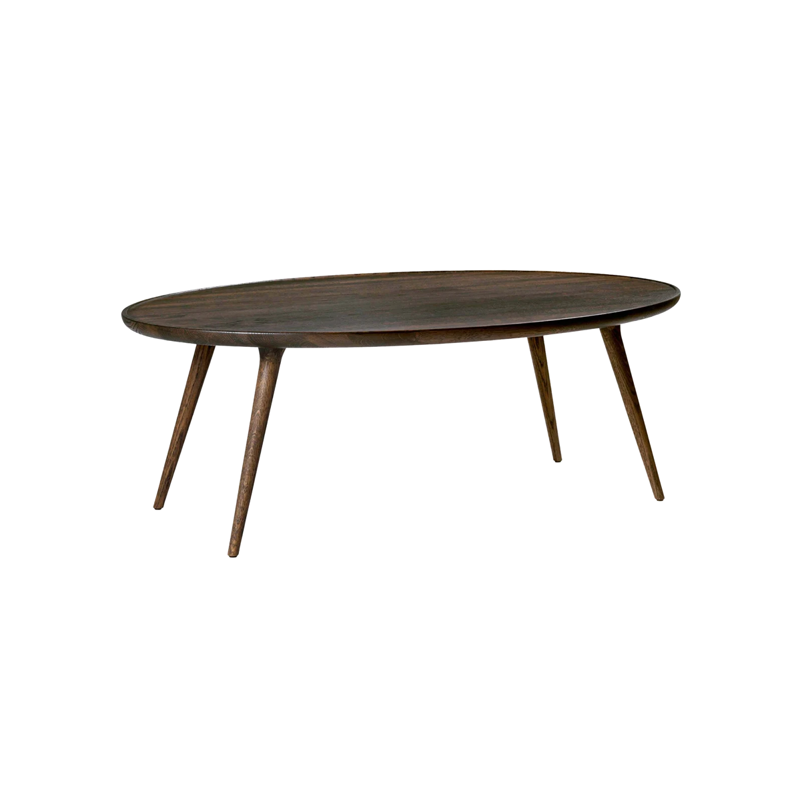 Accent Wooden Oval Coffee Table - Gessato Design Store