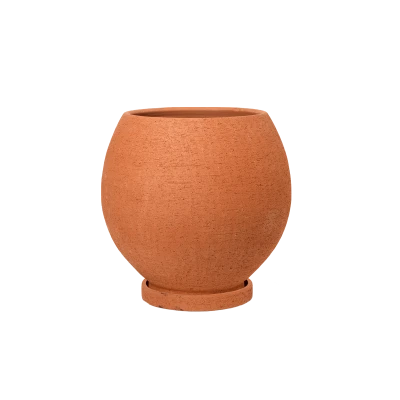 Ando Pot, Terracotta - Gessato Design Store
