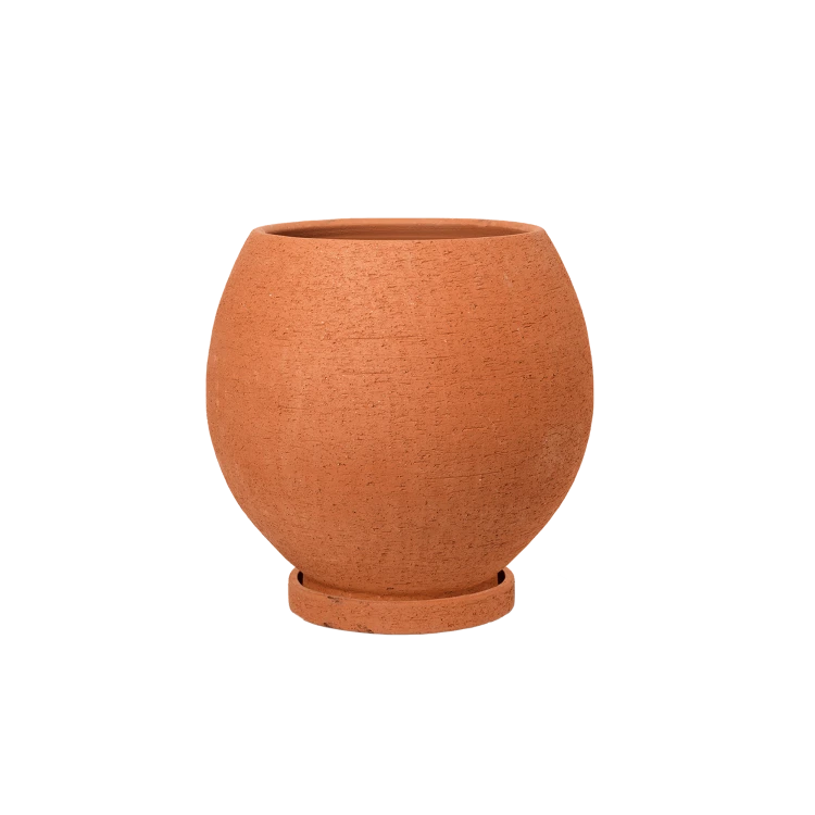 Ando Pot, Terracotta - Gessato Design Store