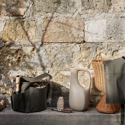 Bark Garden Apron, Olive - Gessato Design Store
