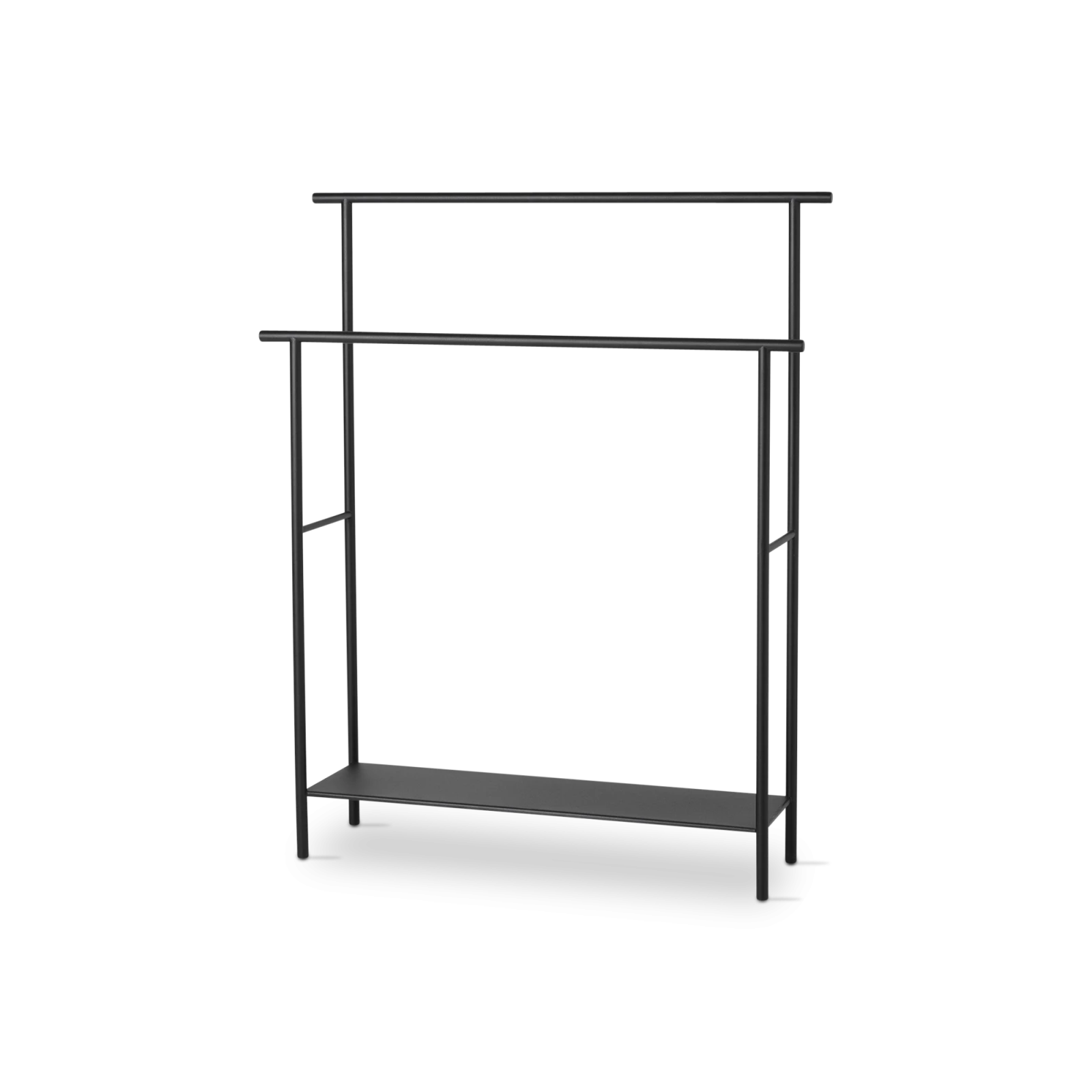 Dora Bathroom Towel Rack Black - Gessato Design Store