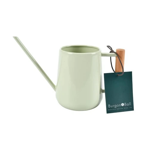 Indoor Watering Steel Can, Pale Jade - Gessato Design Store