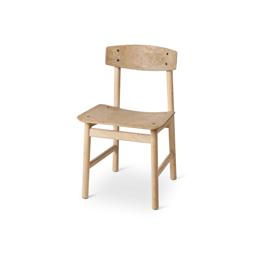 Conscious Chair 3162, –Soaped Oak and Coffee Waste Light - Gessato Design Store