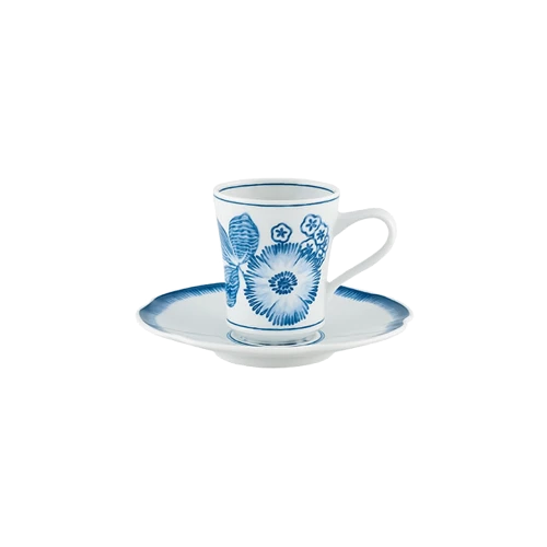 Coralina Coffee Cup and Saucer - Gessato Design Store