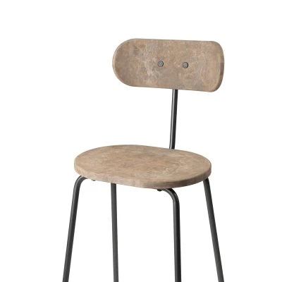 Earth Stool, Coffee Edition Backrest - Gessato Design Store