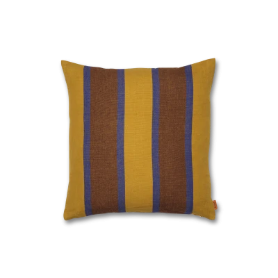 Grand Cushion, Lime/Bright Blue/Choco - Gessato Design Store