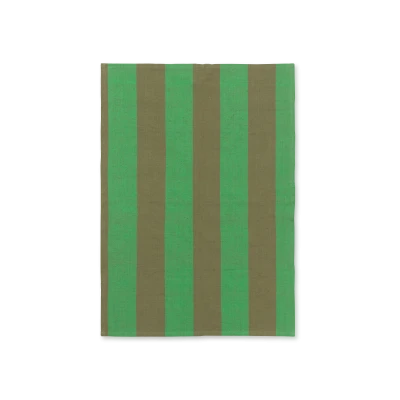Hale Tea Towel, Olive/Green - Gessato Design Store