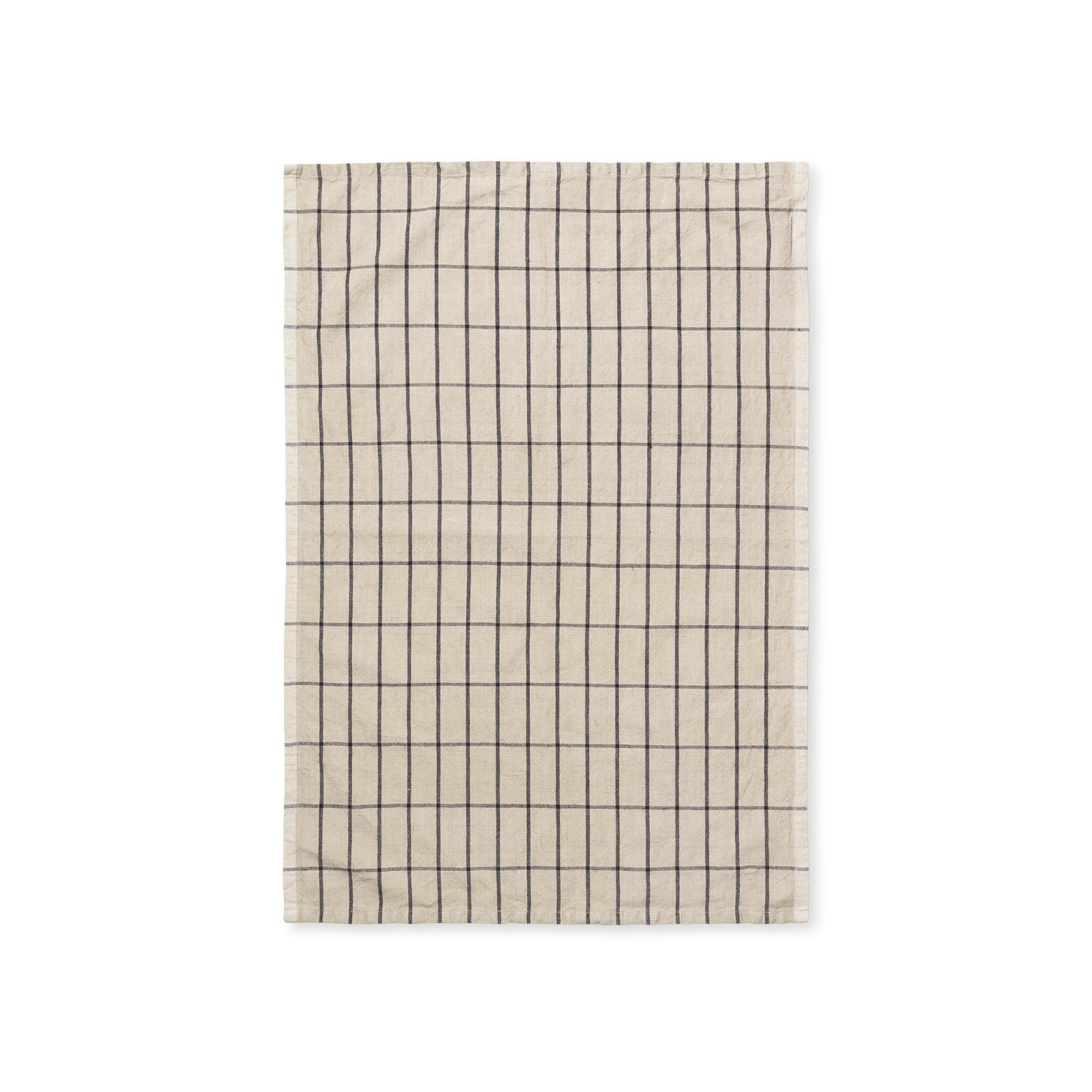Hale Tea Towel, Sand/Black - Gessato Design Store