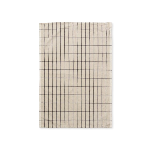 Hale Tea Towel, Sand/Black - Gessato Design Store