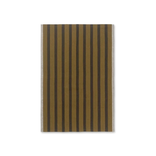 Hale Tea Towel, Sugar Kelp/Black - Gessato Design Store
