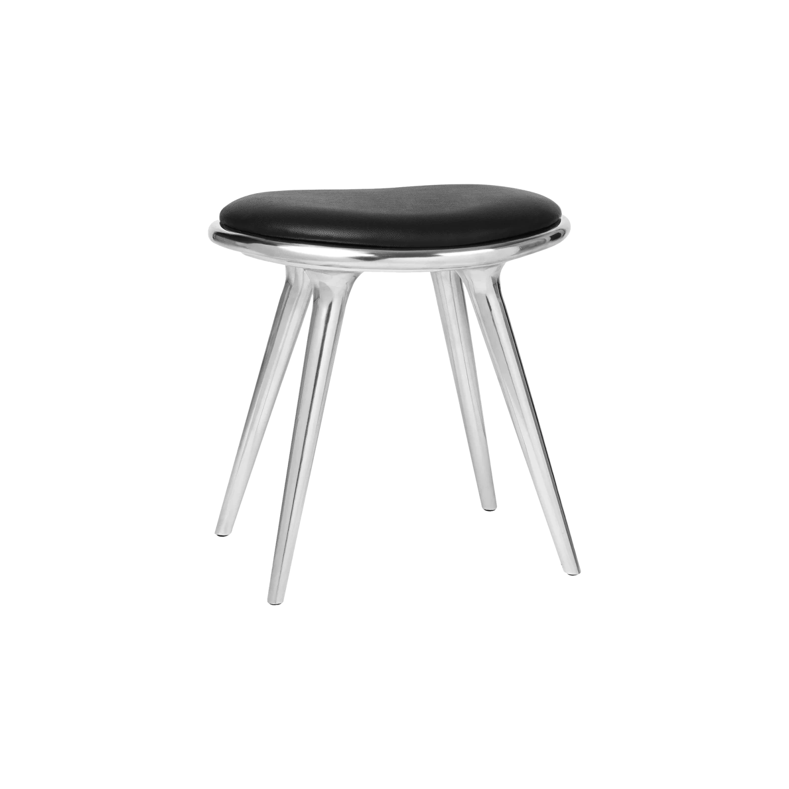 Low Stool, Aluminum - Gessato Design Store
