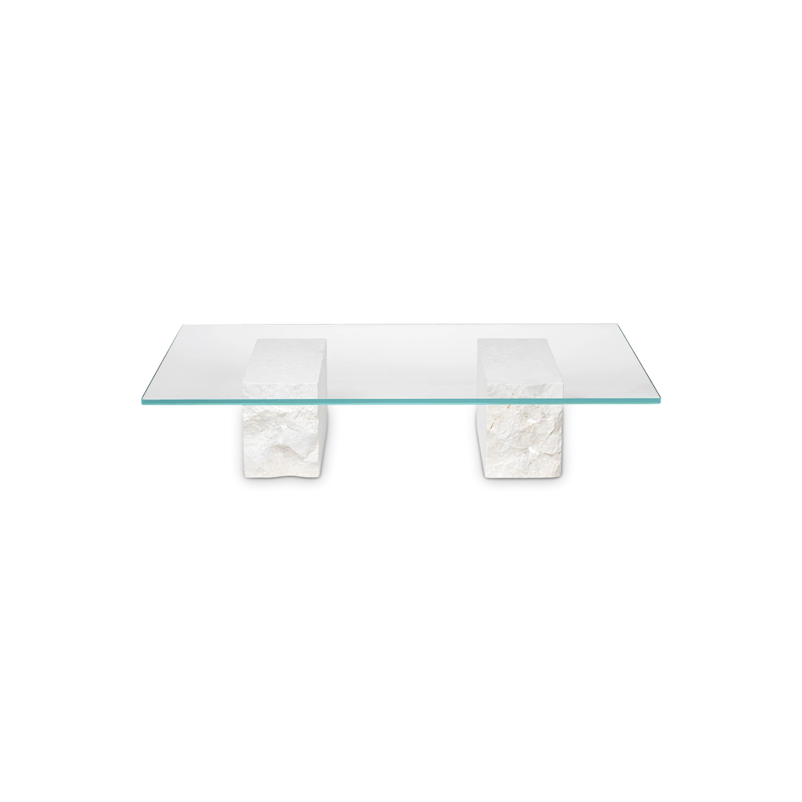 Mineral Coffee Table Bianco Curia - Gessato Design Store