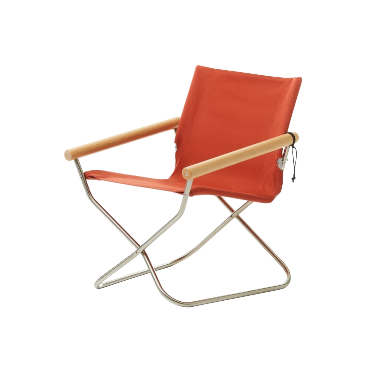 NY Chair X80 by Takeshi Nii, Vermilion Orange