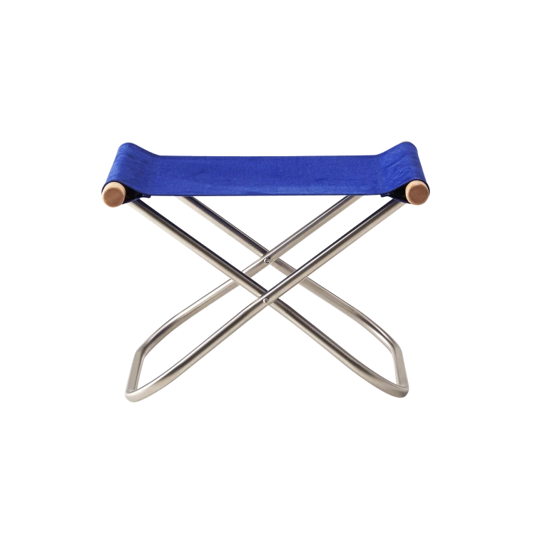 NY Chair X Ottoman by Takeshi Nii, Blue