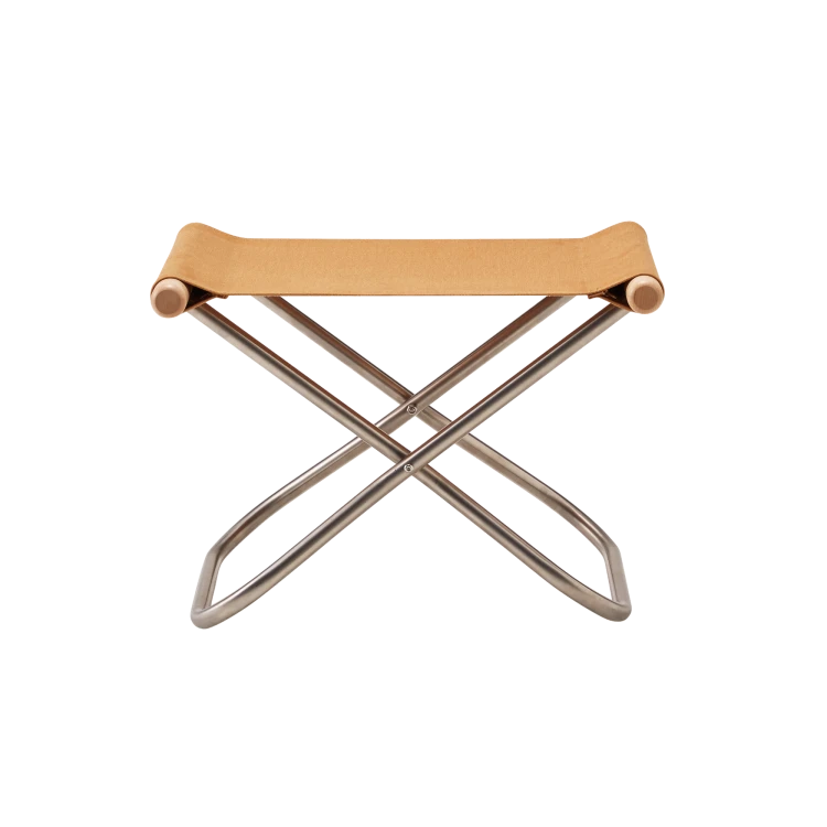 NY Chair X Ottoman by Takeshi Nii, Camel