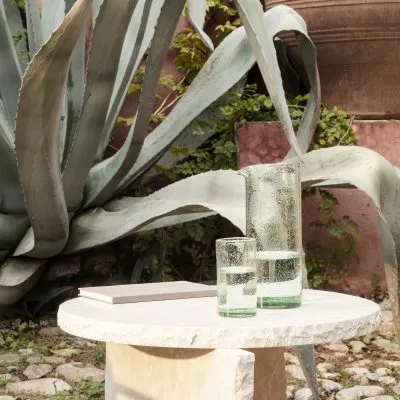 Oli Water Glass, Tall - Gessato Design Store