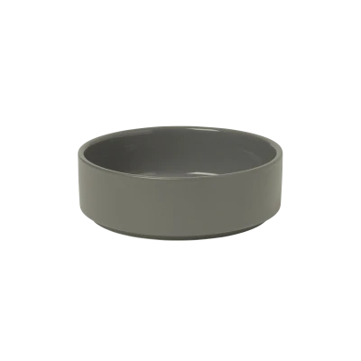 Pilar Stoneware Shallow Bowls Set of 4 - Gessato Design Store