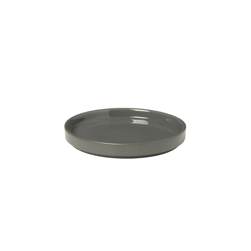 Pilar Stoneware Snack Plates, Set of 4 - Gessato Design Store