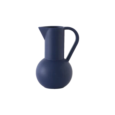 Raawii Strøm Jug, Blue - Gessato Design Store