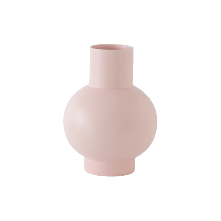 Raawii Strøm Vase, Coral Blush