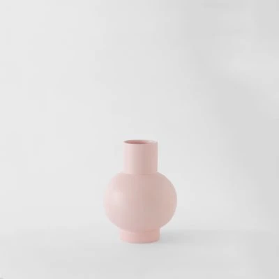 Raawii Strøm Vase, Coral Blush - Gessato Design Store