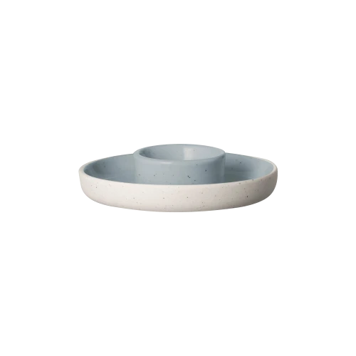 Sablo Ceramic Stoneware Egg Cup With Base, Set of 2 - Gessato Design Store