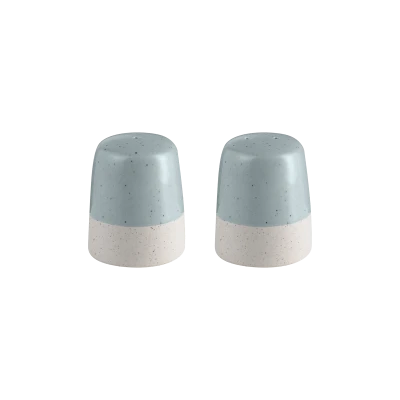 Sablo Ceramic Stoneware Salt and Pepper Shaker Set - Gessato Design Store