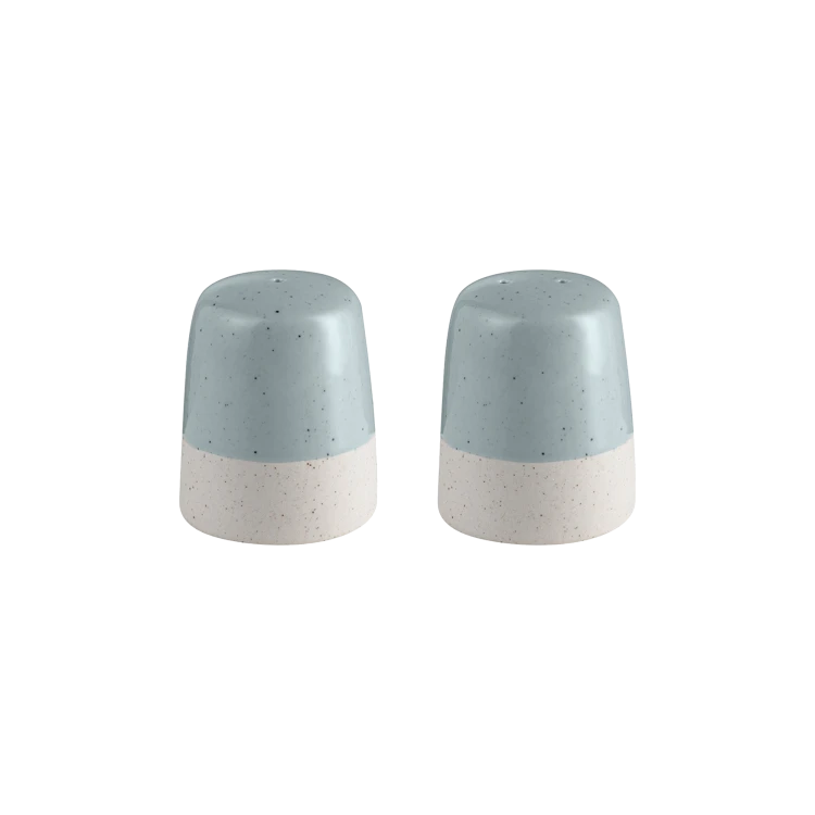 Sablo Ceramic Stoneware Salt and Pepper Shaker Set