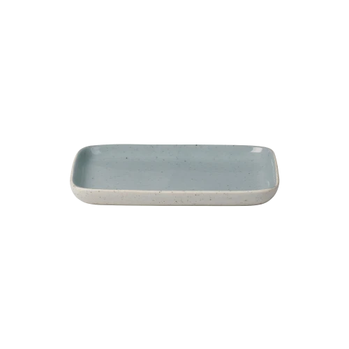 Sablo Ceramic Stoneware Snack Plates Medium, Set of 4 - Gessato Design Store