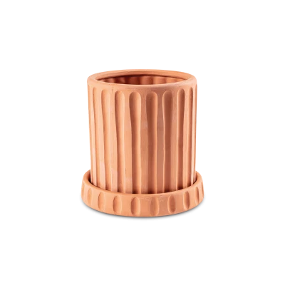 Magna Graecia Terracotta Planter Dorico - Gessato Design Store
