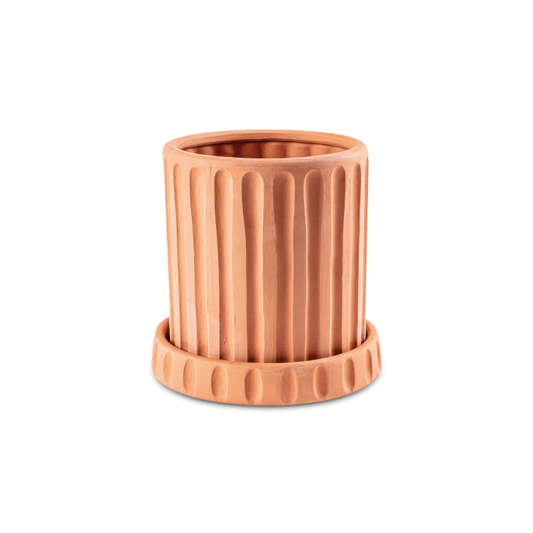Magna Graecia Terracotta Planter Dorico