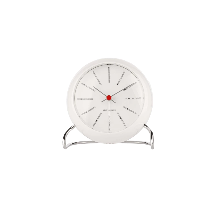 Banker’s Alarm Clock – White