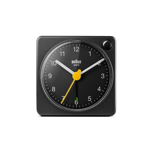 BC02X Braun Classic Analogue Travel Alarm Clock - Gessato Design Store