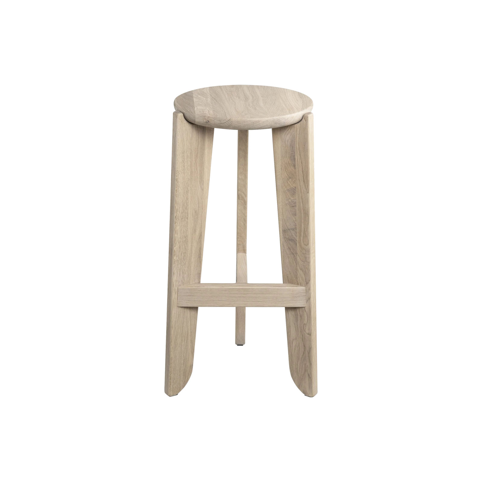 Eli Oak Bar Stool - Gessato Design Store