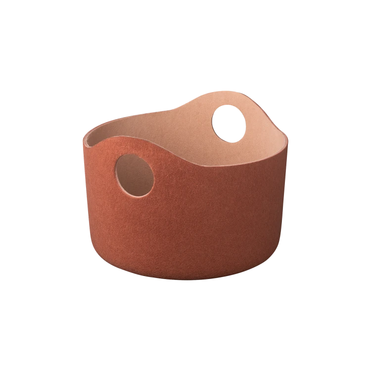 Tiggy Felt Storage Basket with Handles - Gessato Design Store