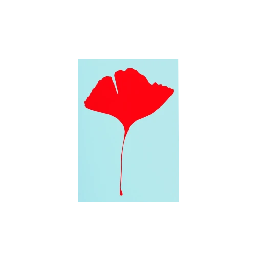 Gingko Pop Notecard - No.2 - Gessato Design Store